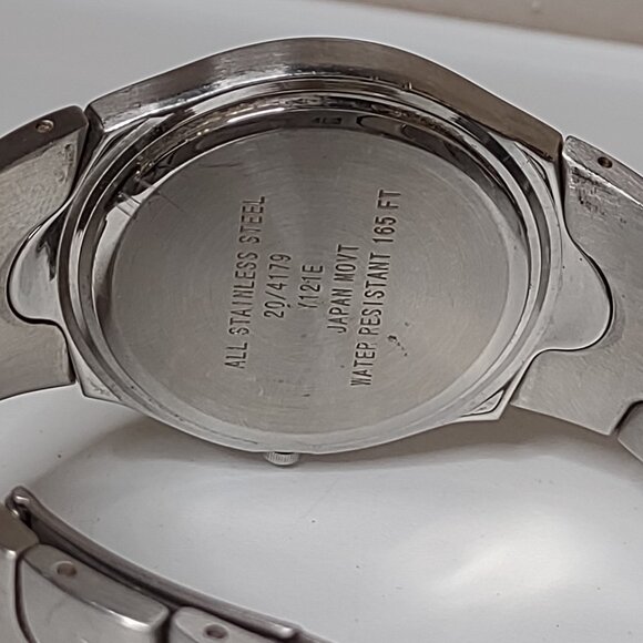 7 Inch Heavy Armitron Watch With Blue Dial - Picture 6 of 13